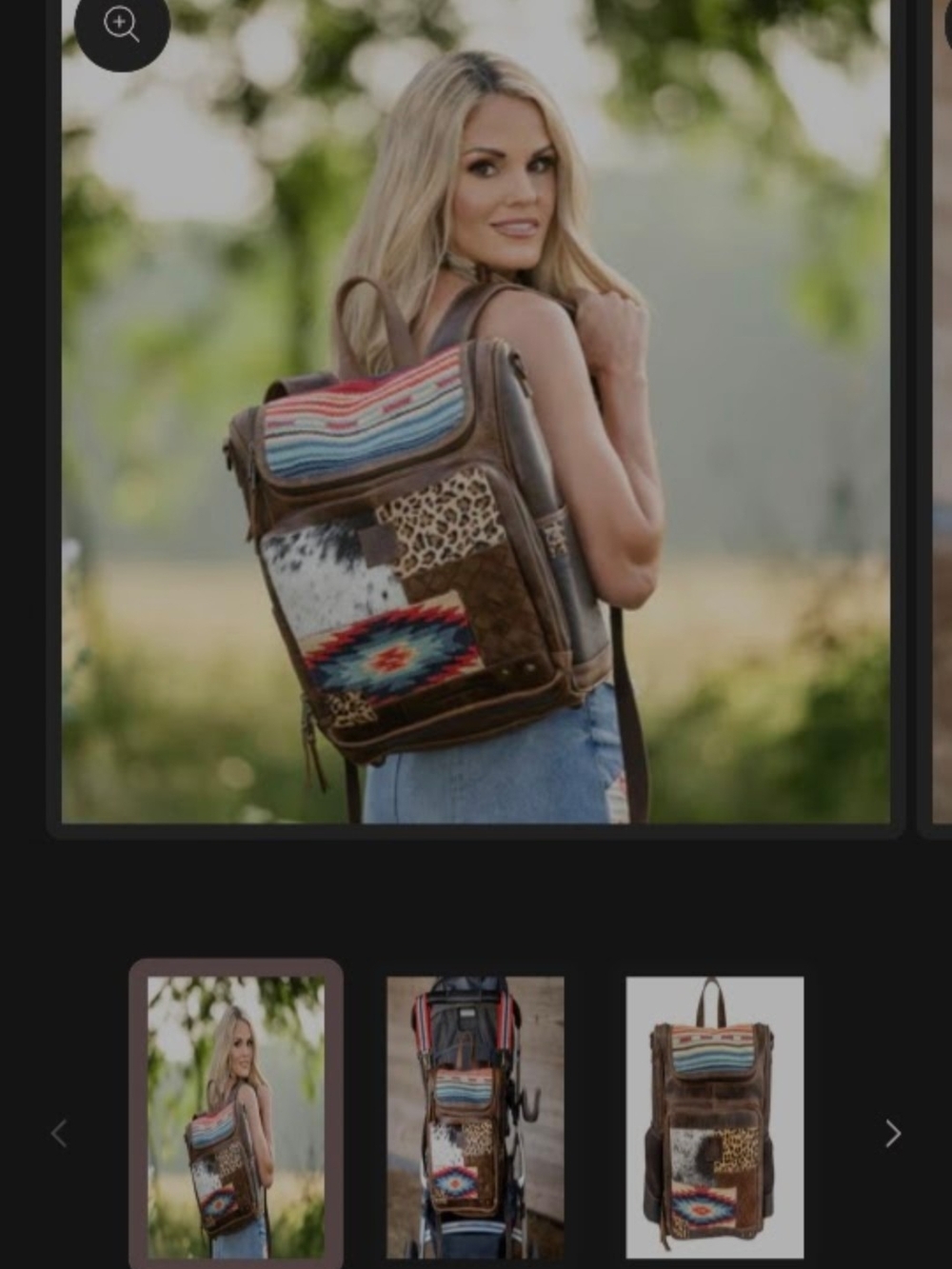 STS Ranchwear Chaynee Mountain Laini Backpack